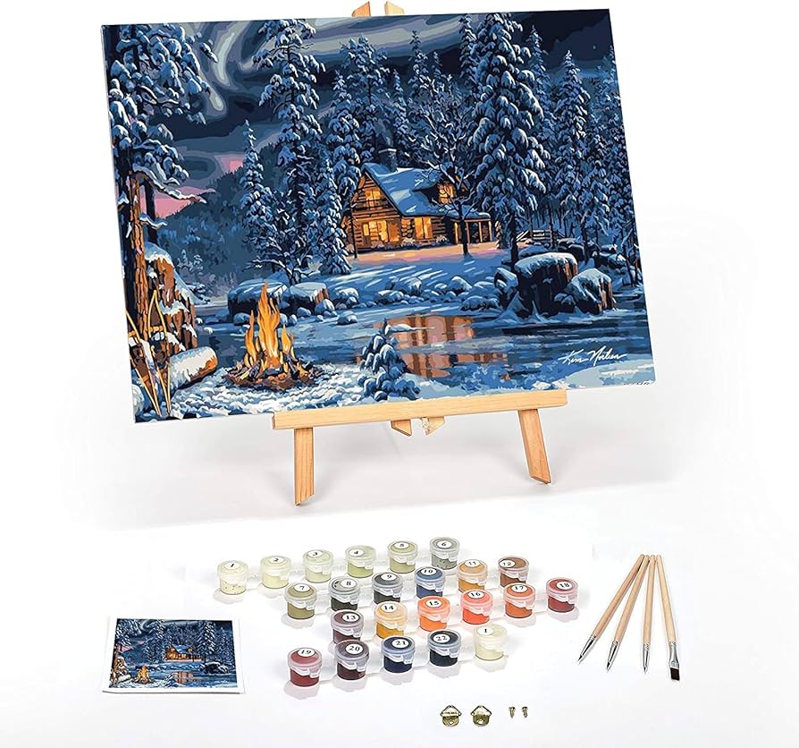 What are the must-have paint-by-number kits for adult artists in 2024?