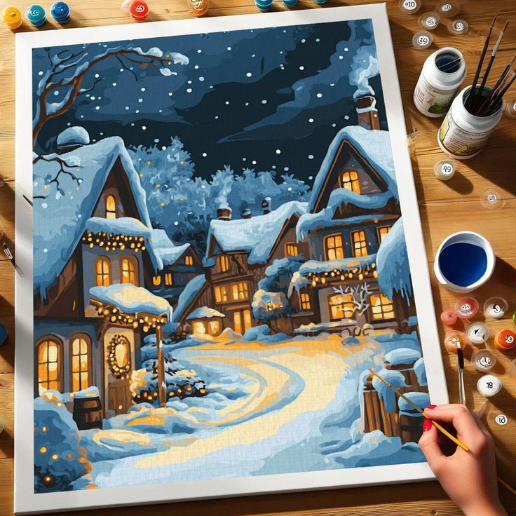 Who Knew Christmas Could Be Painted This Easy?
