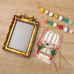Load image into Gallery viewer, Sunlit Tulip Window Mini Framed Paint by Numbers
