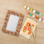 Load image into Gallery viewer, Coral Blooms Mini Framed Paint by Numbers
