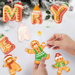 Load image into Gallery viewer, Merry Cookie Crew Ornaments Paint by Numbers
