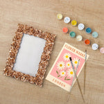 Load image into Gallery viewer, Daisy Bloom Mini Framed Paint by Numbers
