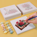 Load image into Gallery viewer, Romantic Red Roses Mini Paint by Numbers
