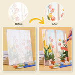 Load image into Gallery viewer, Charming Floral Doorways Mini Paint by Numbers
