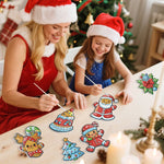 Load image into Gallery viewer, Christmas Sweet Treats Ornaments Paint by Numbers
