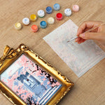 Load image into Gallery viewer, Cherry Blossom Doorway Mini Framed Paint by Numbers
