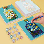 Load image into Gallery viewer, Floral Bottles Mini Paint by Numbers
