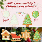 Load image into Gallery viewer, Classic Christmas Cheer Ornaments Paint by Numbers Kit
