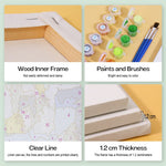 Load image into Gallery viewer, Ocean Creatures Mini Paint by Numbers
