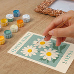 Load image into Gallery viewer, Lisbon Daisy Mini Framed Paint by Numbers
