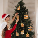 Load image into Gallery viewer, Christmas Owl Friends Ornaments Paint by Numbers
