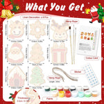 Load image into Gallery viewer, Cozy Farmhouse Christmas Ornaments Paint by Numbers
