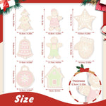 Load image into Gallery viewer, Gingerbread Christmas Ornaments Paint by Numbers
