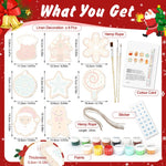 Load image into Gallery viewer, Christmas Candyland Ornaments Paint by Numbers
