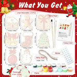 Load image into Gallery viewer, Traditional Christmas Ornaments Paint by Numbers
