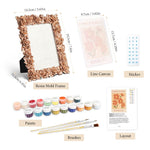 Load image into Gallery viewer, Coral Blooms Mini Framed Paint by Numbers
