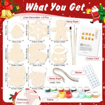 Load image into Gallery viewer, Golden Christmas Charm Ornaments Paint by Numbers
