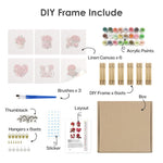 Load image into Gallery viewer, Vintage Rose Charm Mini Paint by Numbers
