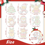 Load image into Gallery viewer, Jolly Christmas Friends Ornaments Paint by Numbers
