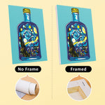 Load image into Gallery viewer, Floral Bottles Mini Paint by Numbers
