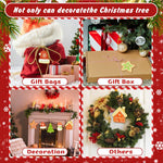 Load image into Gallery viewer, Snowy Christmas Icons Ornaments Paint by Numbers
