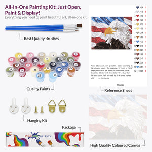 American Eagle, Paint By Numbers