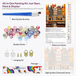 Load image into Gallery viewer, Autumn in Amsterdam Paint by Numbers
