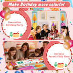 Load image into Gallery viewer, Birthday Candles Hanging Scroll Paint by Numbers Kit
