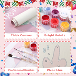 Load image into Gallery viewer, Birthday Wishes Hanging Scroll Paint by Numbers Kit
