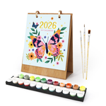 Load image into Gallery viewer, Blooming Butterfly Paint by Numbers Calendar
