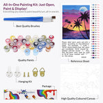 Load image into Gallery viewer, Caribbean Sunset Paint by Numbers
