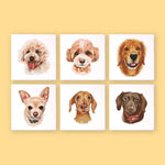 Load image into Gallery viewer, Charming Dog Faces Mini Paint by Numbers
