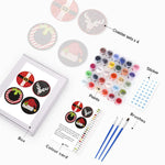 Load image into Gallery viewer, Christmas Icons Paint by Numbers Coasters
