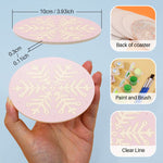 Load image into Gallery viewer, Christmas Snowflake Paint by Numbers Coasters
