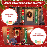 Load image into Gallery viewer, Christmas Wonderland Hanging Scroll Paint by Numbers Kit
