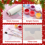 Load image into Gallery viewer, Classic Nutcracker Hanging Scroll Paint by Numbers Kit

