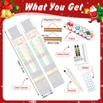 Load image into Gallery viewer, Classic Nutcracker Hanging Scroll Paint by Numbers Kit

