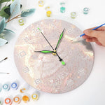 Load image into Gallery viewer, Cute Kitty Paint by Numbers Clock Kit
