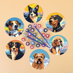 Load image into Gallery viewer, Dog Portrait Paint by Numbers Coasters
