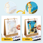 Load image into Gallery viewer, European Travel Paint by Numbers Calendar
