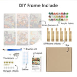 Load image into Gallery viewer, Halloween Critters Mini Paint by Numbers
