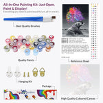 Load image into Gallery viewer, Happy Elephant, Paint by Numbers
