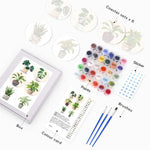Load image into Gallery viewer, Indoor Plants Paint by Numbers Coasters
