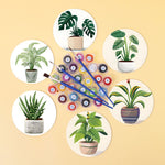 Load image into Gallery viewer, Indoor Plants Paint by Numbers Coasters
