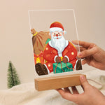 Load image into Gallery viewer, Joyful Santa Claus LED Paint by Numbers
