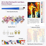 Load image into Gallery viewer, Lovers in the Rain, Paint by Numbers
