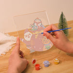 Load image into Gallery viewer, Merry Christmas Gift Crew LED Paint by Numbers

