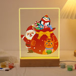 Load image into Gallery viewer, Merry Christmas Gift Crew LED Paint by Numbers
