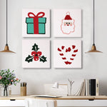 Load image into Gallery viewer, Merry Christmas Icons Mini Paint by Numbers
