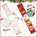 Load image into Gallery viewer, Merry &amp; Bright Hanging Scroll Paint by Numbers Kit
